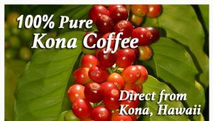 100% Pure Kona Coffee direct from Kona, Hawaii