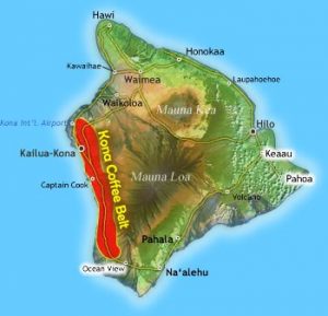 The Kona Coffee Belt